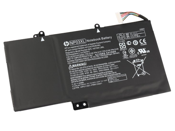 43Wh Akku HP Pavilion 13-a232nd 13-a251nc